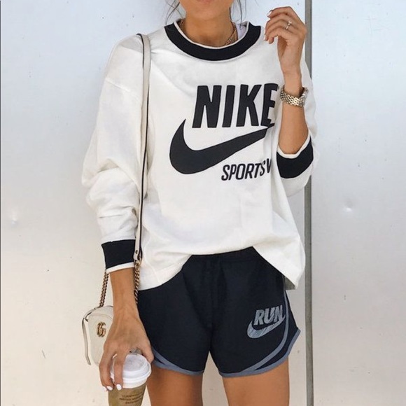 Nike Tops - NWT Nike Women’s Sportswear Archive Crew Neck